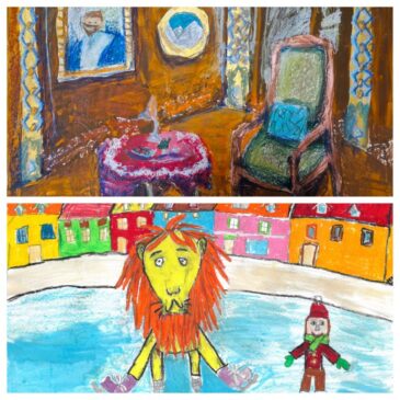 Prace młodych plastyczek z POPP wyróżnione w międzynarodowym konkursie.